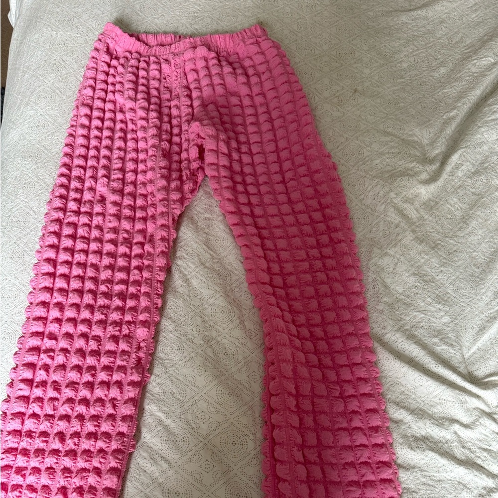 PINK BUBBLE PANTS